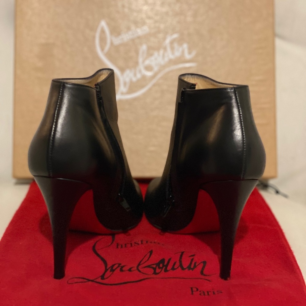 The Christian Louboutin Belle Bootie is crafted for luxury & style.